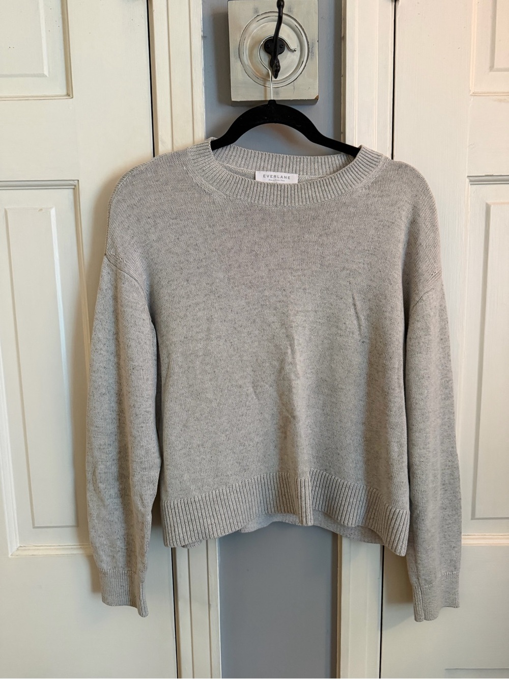 Everlane Gray Crewneck Sweater